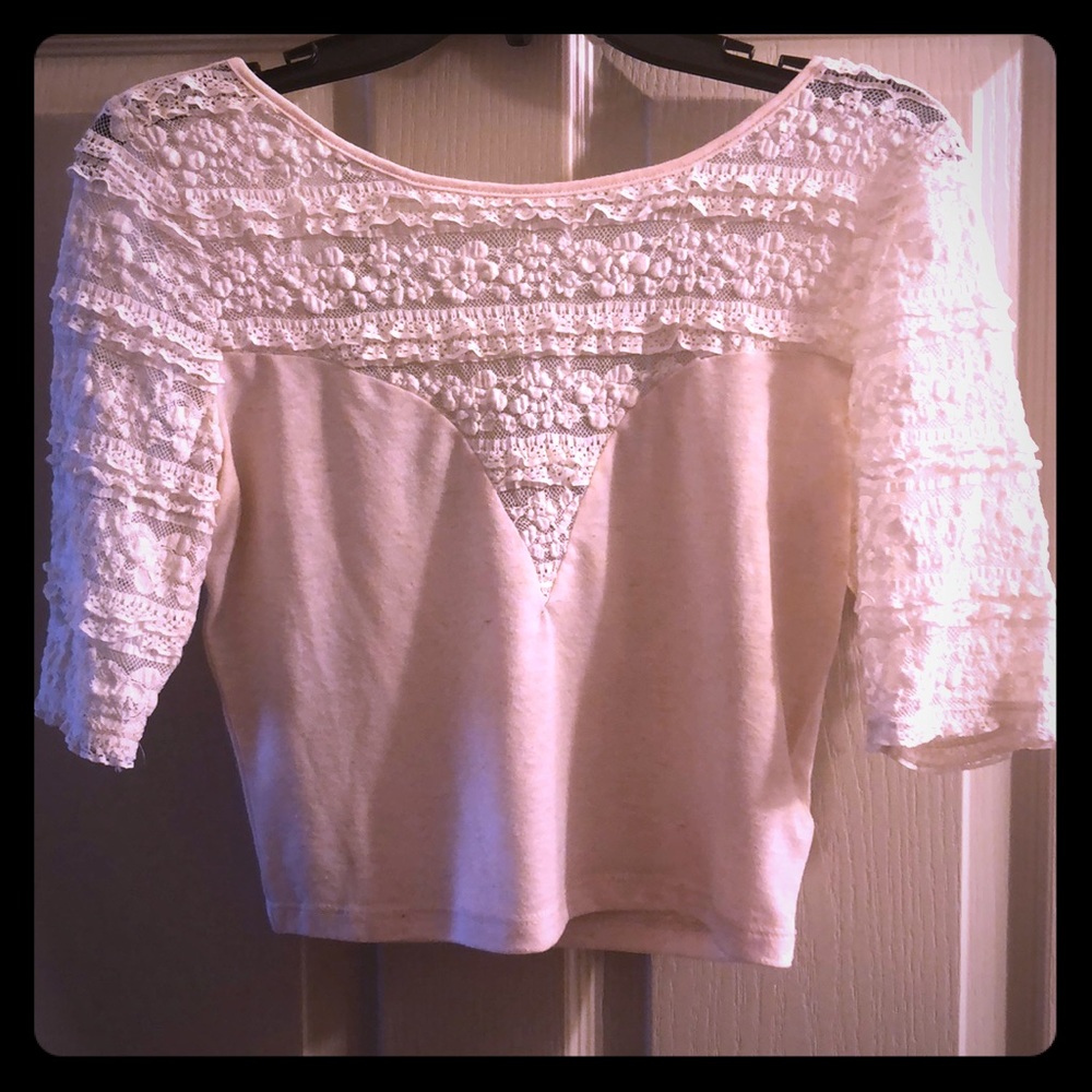 Urban outfitters crop top shirt